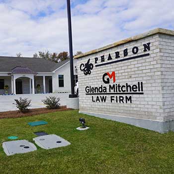 The exterior of Glenda Mitchell Law Firm